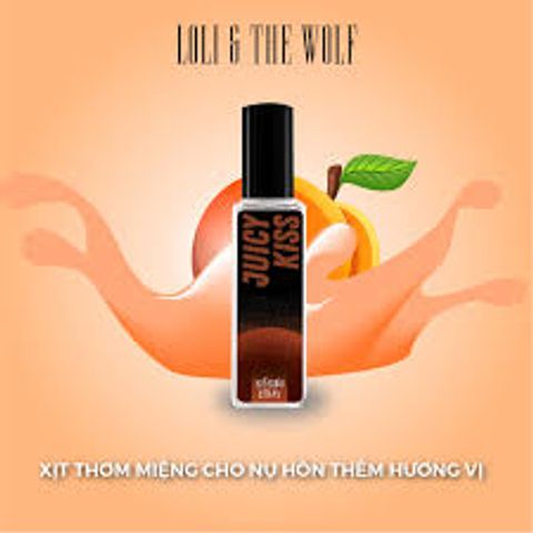 Xịt Thơm Miệng Kissing Spray Loli The Wolf Vị Đào 20ml