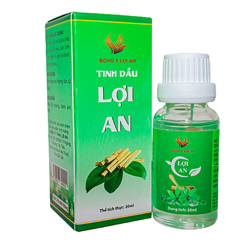 Tinh Dầu Lợi An Bôi Hỗ Trợ Giảm Ho Cho Trẻ Sơ Sinh
