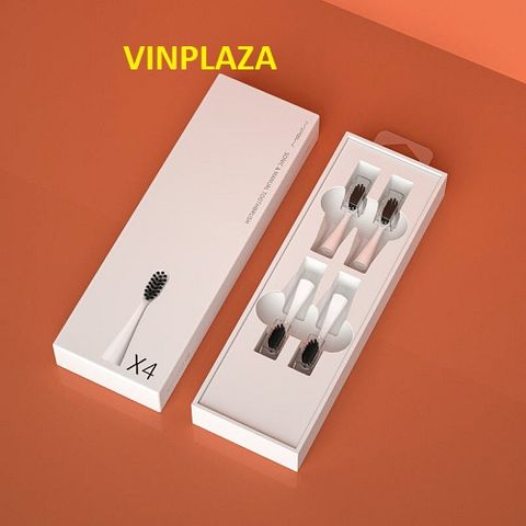 Bộ 4 Đầu Bàn Chải Đánh Răng Điện Mipow i3 Plus Ultrasonic - Thiết Kế Siêu Mỏng và Tiện Lợi Cho Du Lịch, Bảo Vệ Sức Khỏe Răng Miệng
