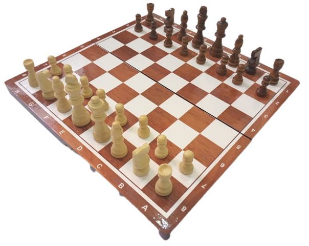 Bàn Cờ Hộp Gỗ Super King Thiết Kế Chuẩn Quốc Tế, Quân cờ cao 5,4 cm