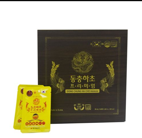 Nước Đông Trùng Hạ Thảo Daedong Hàn Quốc Hộp Gỗ 60 Gói x 30ml - Tăng Cường Sức Khỏe, Tinh Chất Thiên Nhiên Cao Cấp