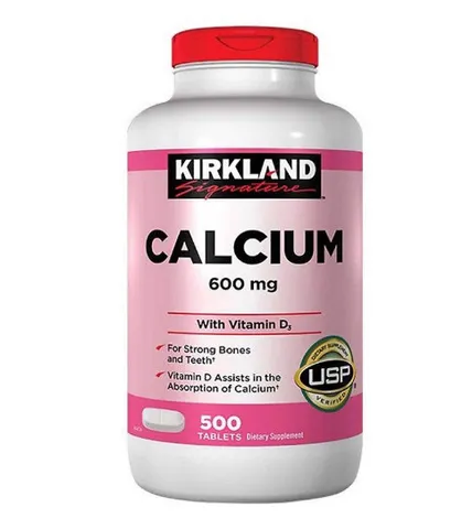 Viên Uống Bổ Sung Calcium + D3 Kirkland - 500 viên