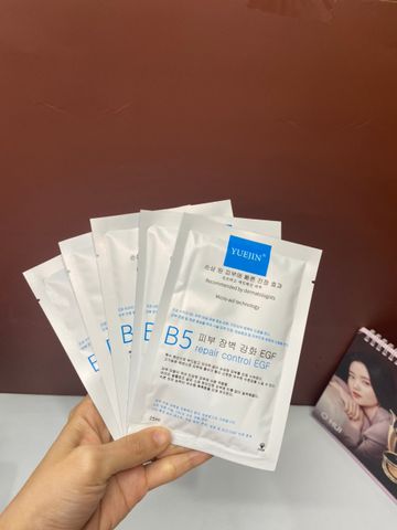 Hộp 10 miếng mặt nạ B5 Yuejin Hàn Quốc cấp ẩm dưỡng trắng phục hồi da