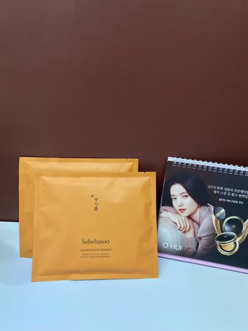 Combo 2 Miếng Mặt Nạ Nhân Sâm Sulwhasoo Concentrated Ginseng Renewing Creamy Mask - Dưỡng Da Trẻ Hóa, Cung Cấp Độ Ẩm, Chống Lão Hóa