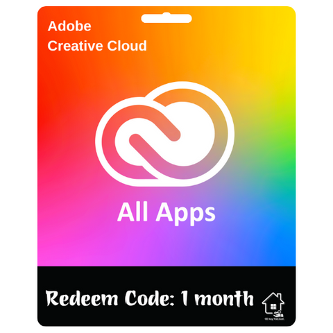 Adobe Creative Cloud All Apps (Redeem code 1 tháng)