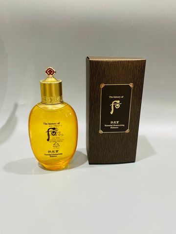 Nước Hoa Hồng Dưỡng Ẩm Whoo Gongjinhyang Essential Moisturizing Balancer 150ml - Cấp ẩm và Làm Sáng Da Cho Làn Da Tươi Trẻ