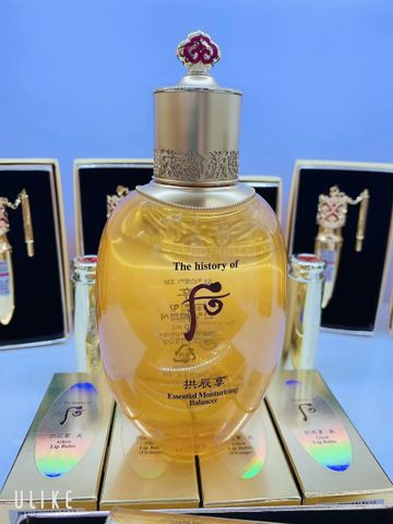 Nước Hoa Hồng Dưỡng Ẩm Whoo Gongjinhyang Essential Moisturizing Balancer 150ml - Cấp ẩm và Làm Sáng Da Cho Làn Da Tươi Trẻ