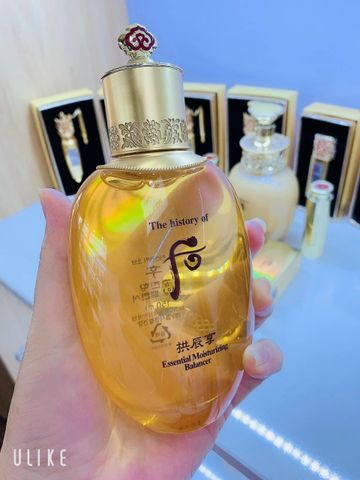 Nước Hoa Hồng Dưỡng Ẩm Whoo Gongjinhyang Essential Moisturizing Balancer 150ml - Cấp ẩm và Làm Sáng Da Cho Làn Da Tươi Trẻ