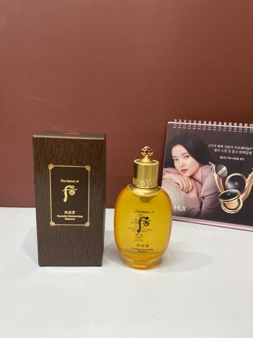 Nước Hoa Hồng Dưỡng Ẩm Whoo Gongjinhyang Essential Moisturizing Balancer 150ml - Cấp ẩm và Làm Sáng Da Cho Làn Da Tươi Trẻ