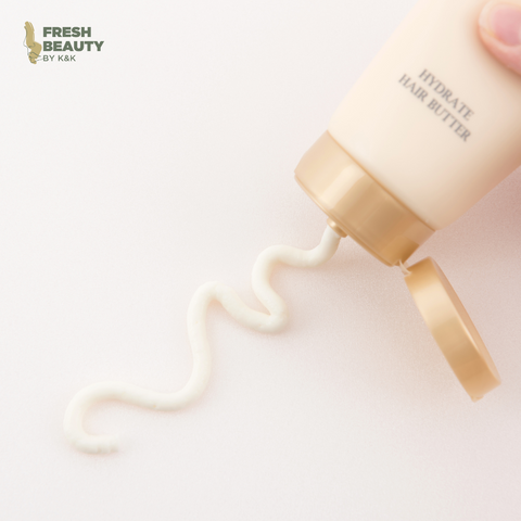 Kem ủ tóc bóng mượt phục hồi tóc hư tổn BRITISH M Hydrate Hair Butter