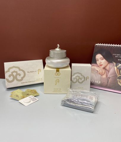 Set cao nám Whoo Gongjinhyang Seol Radiant White 50ml - Kem trắng da hiệu quả, chăm sóc da sáng mịn, sản phẩm cao cấp từ Hàn Quốc