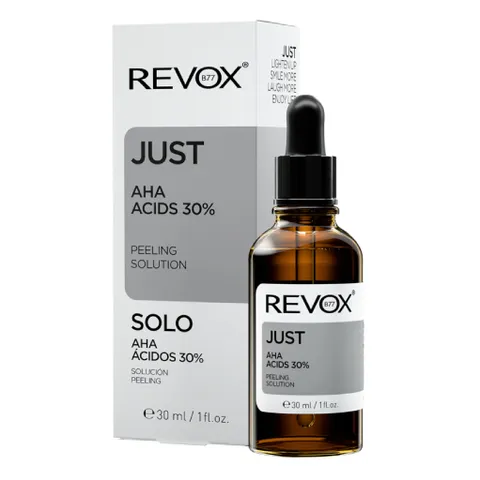 Tinh chất Revox B77 Just AHA Acids 30% tẩy tế bào chết cho da mặt 30ml