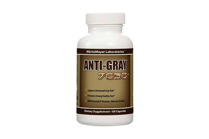 Viên uống cải thiện tóc bạc sớm Anti Gray Hair 60 Hàng nhập Mỹ