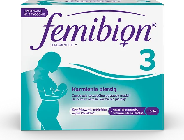 Femibion số 3 Vitamin tổng hợp cho mẹ sau sinh Hộp 4 tuần
