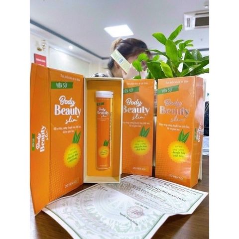 Viên Sủi Body Beauty Slim Hỗ Trợ Giảm Béo Nhanh Hiệu Quả