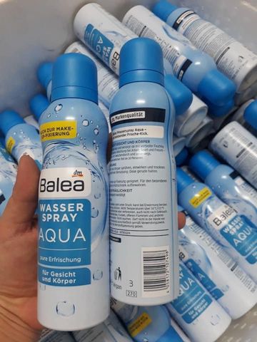 Xịt khoáng Balea Wasser Spray Aqua 150ml của Đức