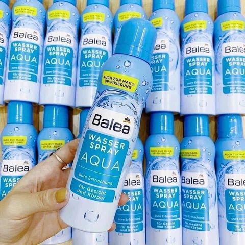 Xịt khoáng Balea Wasser Spray Aqua 150ml của Đức