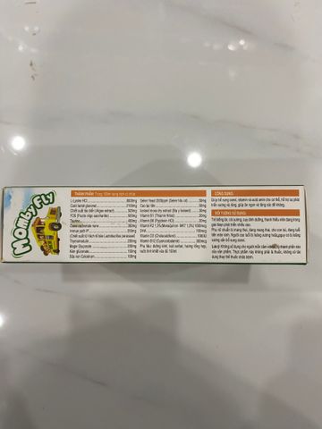 Siro ăn ngon Momby Fly Giúp bé không còn biếng ăn Hộp 15 ống