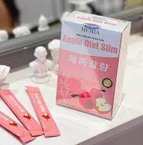 Thạch táo Hemia giúp giảm mỡ bụng, mỡ đùi hiệu quả