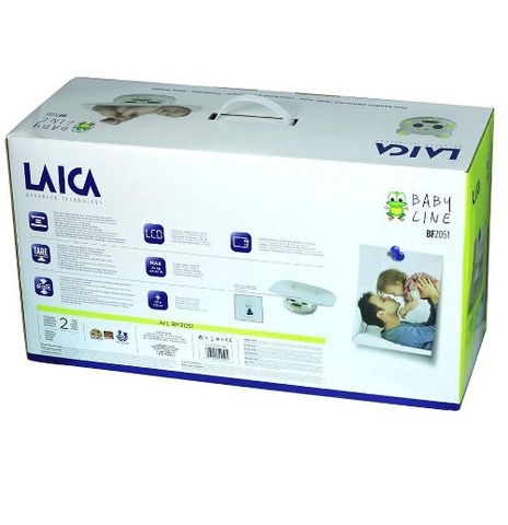 Cân Điện Tử Laica BF2051 Cho Trẻ Sơ Sinh - Theo Dõi Cân Nặng và Chiều Cao Dễ Dàng, Thiết Kế Hiện Đại, Chính Hãng