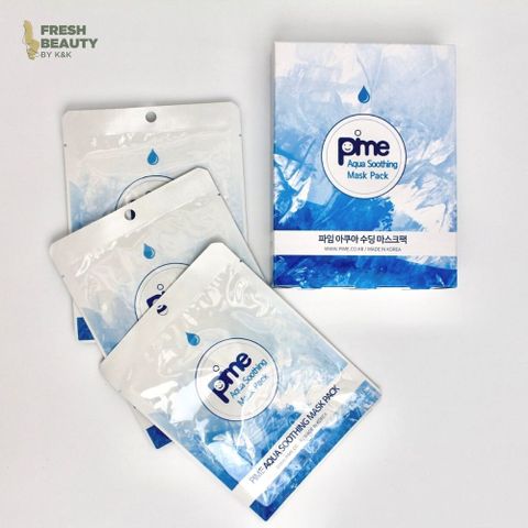 Mặt Nạ B5 Pime Aqua Soothing Mask Pack - Phục Hồi Da, Cấp Ẩm, Làm Dịu Da, Chiết Xuất Tự Nhiên, Hàn Quốc 25ml