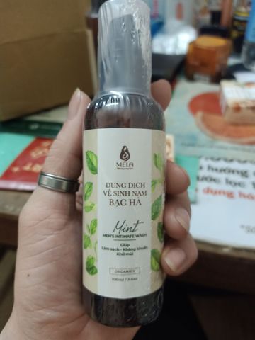 Dung Dịch Vệ Sinh Nam Bạc Hà Mela Giúp Tỏa Hương Nam Tính