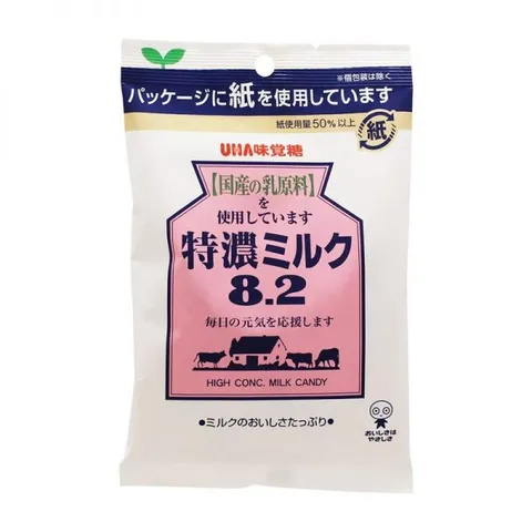 Kẹo sữa UHA Mikakuto Tokuno Milk 8.2 88g (12 x 6 gói)