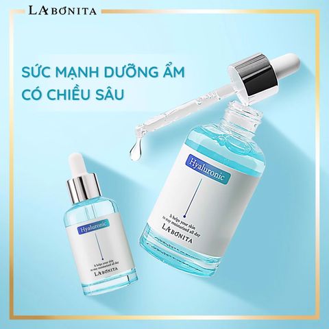 Serum HA Dưỡng Ẩm Và Phục Hồi Da La Bonita Vital Hyaluronic Acid 50ml