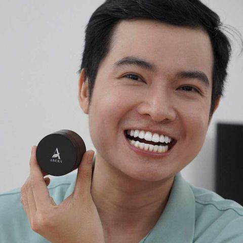 Bột Trắng Răng Ngọc Trai Đen Abera Giúp Răng Trắng Sáng