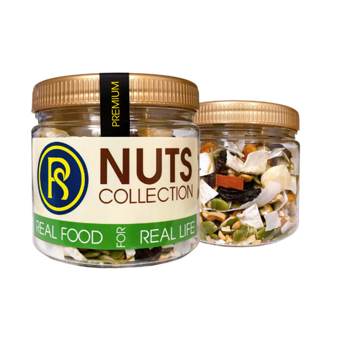 Ngũ cốc Muesli 9 vị Real Food - 30g/180g/500g/1kg/2kg