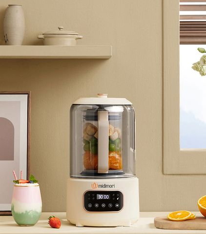Máy xay nấu làm sữa hạt đa năng hút chân không Midimori MDMR-668 ( HÀNG KHÔNG HỘP)