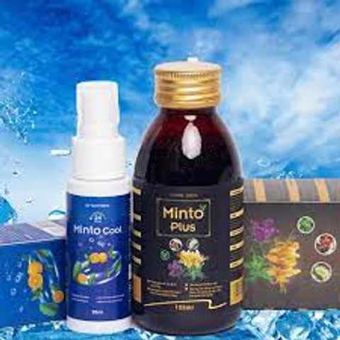 Dung Dịch Súc Miệng Minto Plus  Hỗ Trợ Giảm Các Vi Khuẩn Gây Mùi