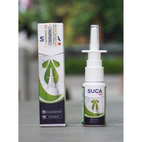 Xịt hỗ trợ thông mũi Suca Spray