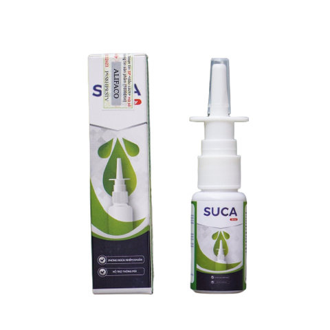 Xịt hỗ trợ thông mũi Suca Spray