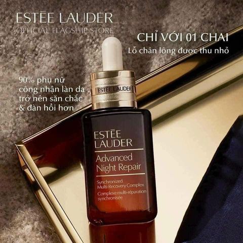 Tinh Chất Phục Hồi Da Ban Đêm Estée Lauder Advanced Night Repair 50ml - Serum Cải Thiện Da, Chống Lão Hóa, Giúp Da Rạng Rỡ