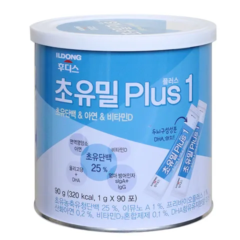 Sữa non thương hiệu Ildong Plus 1 Hàn Quốc lon 100g