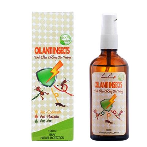 Tinh Dầu Đuổi Muỗi 100ml Lâm Hà - Chiết Xuất Thiên Nhiên Chống Côn Trùng An Toàn Cho Trẻ Em và Phụ Nữ Mang Thai