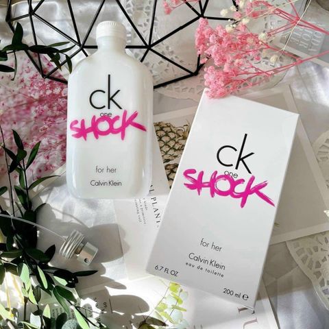 Nước Hoa Calvin Klein CK One Shock For Her - Hương Ngọt Ngào, Nữ Tính, Để Lưu Hương Lâu, Quà Tặng Phụ Nữ