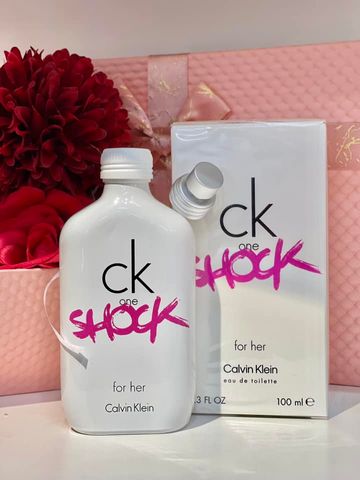 Nước Hoa Calvin Klein CK One Shock For Her - Hương Ngọt Ngào, Nữ Tính, Để Lưu Hương Lâu, Quà Tặng Phụ Nữ
