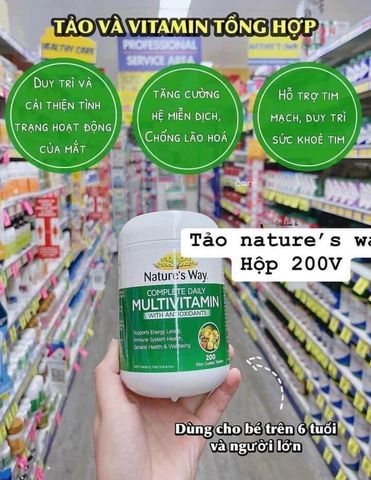 Vitamin Tổng Hợp Nature’s Way Complete Daily Multivitamin