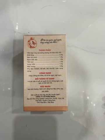 Bổ tỳ Mộc Nhiên Hỗ trợ tăng cường sức khỏe Giúp Ăn, Ngủ Ngon