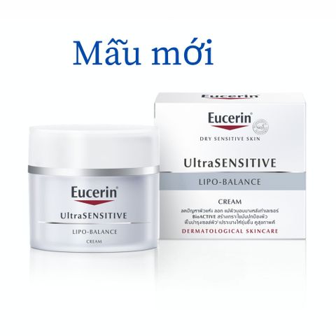 Kem dưỡng ẩm Eucerin Lipo Balance 50mL Cho Da Khô