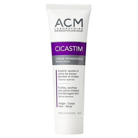 Kem Dưỡng ACM Cicastim A Soothing Cream 20mL hỗ trợ tan bầm