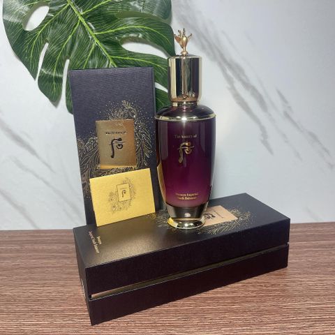 Nước Hoa Hồng Whoo Hwanyu Imperial Youth Balancer 125ml - Cân Bằng Ẩm, Trẻ Hóa Da, Dưỡng Ẩm Mịn Màng, Da Căng Bóng Sáng