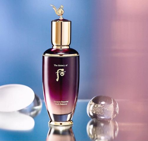 Nước Hoa Hồng Whoo Hwanyu Imperial Youth Balancer 125ml - Cân Bằng Ẩm, Trẻ Hóa Da, Dưỡng Ẩm Mịn Màng, Da Căng Bóng Sáng