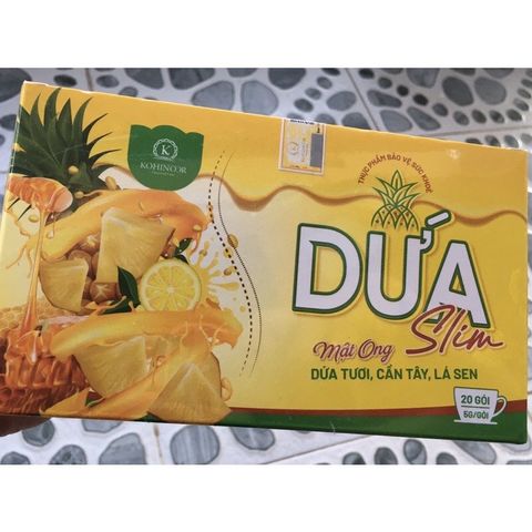Dứa Mật Ong Slim Giúp Tăng Cường Chuyển Hoá Chất Béo