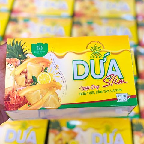 Dứa Mật Ong Slim Giúp Tăng Cường Chuyển Hoá Chất Béo