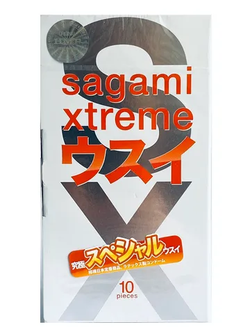 Bao Cao Su Mỏng Trơn Sagami Super Thin - Nhật Bản