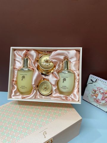 Bộ sản phẩm dưỡng da Whoo Hwa Hyun tái sinh cao cấp 12 món - Chăm sóc da mặt, cải thiện sắc da và làm sáng tự nhiên