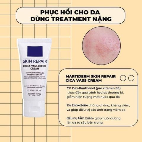 Kem dưỡng MartiDerm Skin Repair Cicra Vass Cream